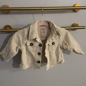 Baby’s Cat and Jack unisex corduroy jacket